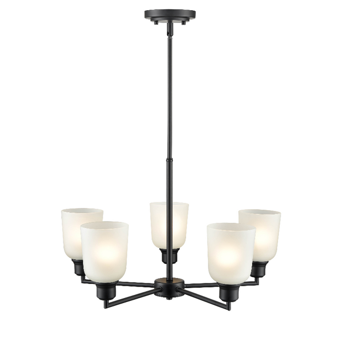 Millennium 2815 Amberle 5-lt 24" Chandelier