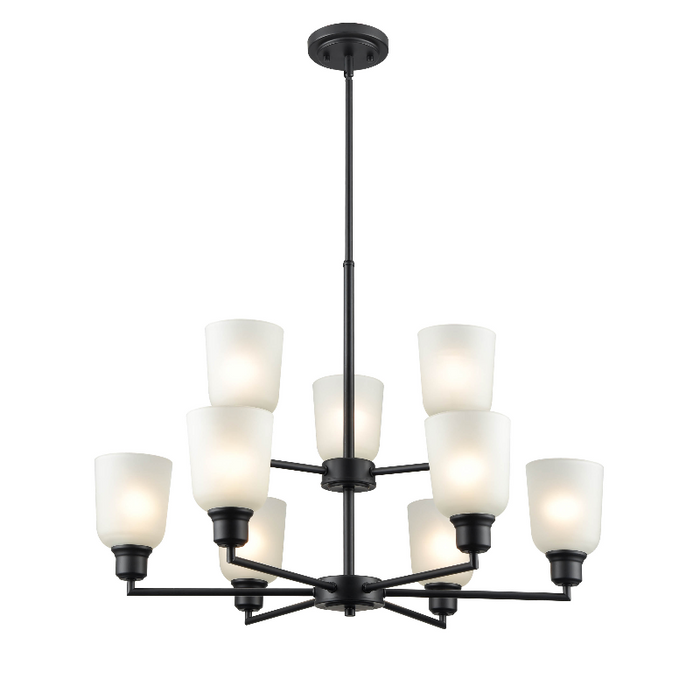 Millennium 2819 Amberle 9-lt 29" Chandelier