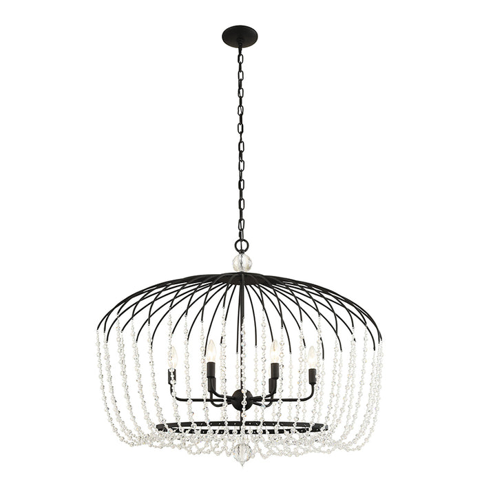 Varaluz 343N06 Voliere 6-lt 36" Pendant