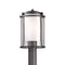 Hubbardton Forge 345610 Meridian 1-lt 14" Tall Outdoor Post Light