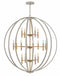 Hinkley 3464 Euclid 16-lt 44" LED Chandelier