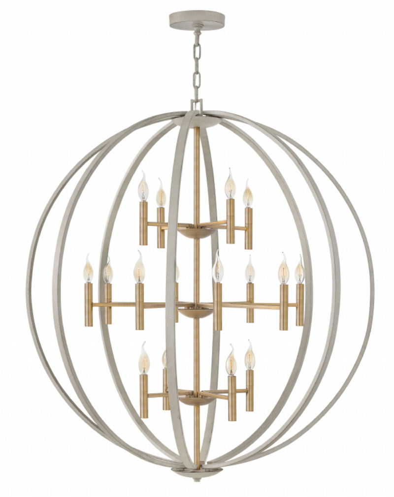 Hinkley 3464 Euclid 16-lt 44" LED Chandelier