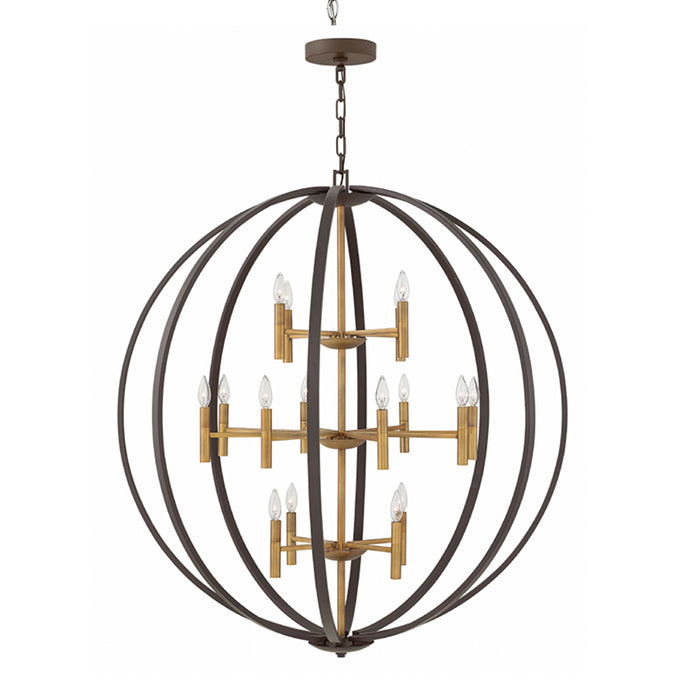 Hinkley 3464 Euclid 16-lt 44" LED Chandelier