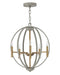 Hinkley 3466 Euclid 6-lt 21" Chandelier - LBC Lighting