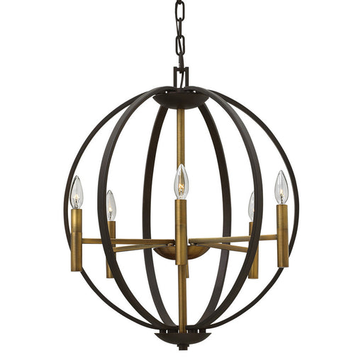 Hinkley 3466 Euclid 6-lt 21" Chandelier - LBC Lighting