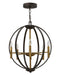 Hinkley 3466 Euclid 6-lt 21" Chandelier - LBC Lighting