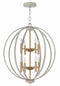 Hinkley 3468 Euclid 8-lt 28" LED Chandelier