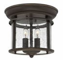 Hinkley 3472 Gentry 2-lt 9" LED Flush Mount