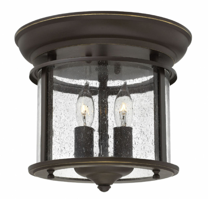 Hinkley 3472 Gentry 2-lt 9" LED Flush Mount