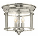 Hinkley 3473 Gentry 3-lt 12" LED Flush Mount