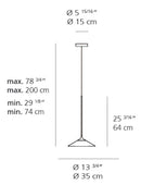 Artemide Orsa 35 LED suspension