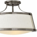 Hinkley 3522 Charlotte 3-lt 20" LED Semi Flush Mount
