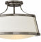 Hinkley 3522 Charlotte 3-lt 20" LED Semi Flush Mount