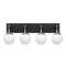 Varaluz 352B04 Allie 4-lt 30" Vanity Light