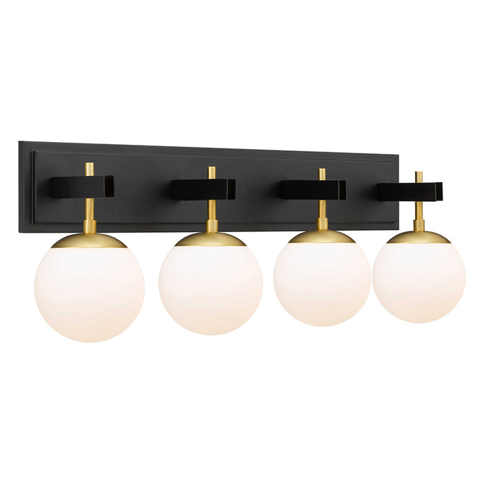 Varaluz 352B04 Allie 4-lt 30" Vanity Light