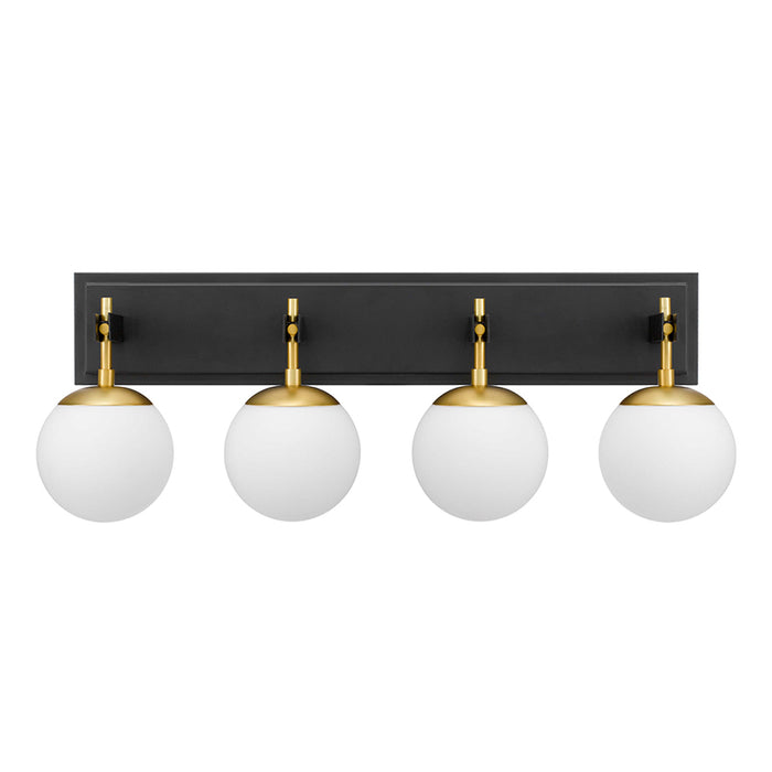 Varaluz 352B04 Allie 4-lt 30" Vanity Light