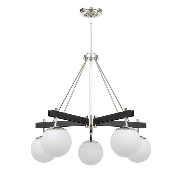 Varaluz 352C05 Allie 5-lt 28" Chandelier