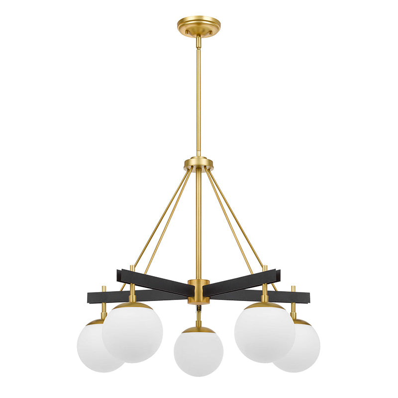 Varaluz 352C05 Allie 5-lt 28" Chandelier