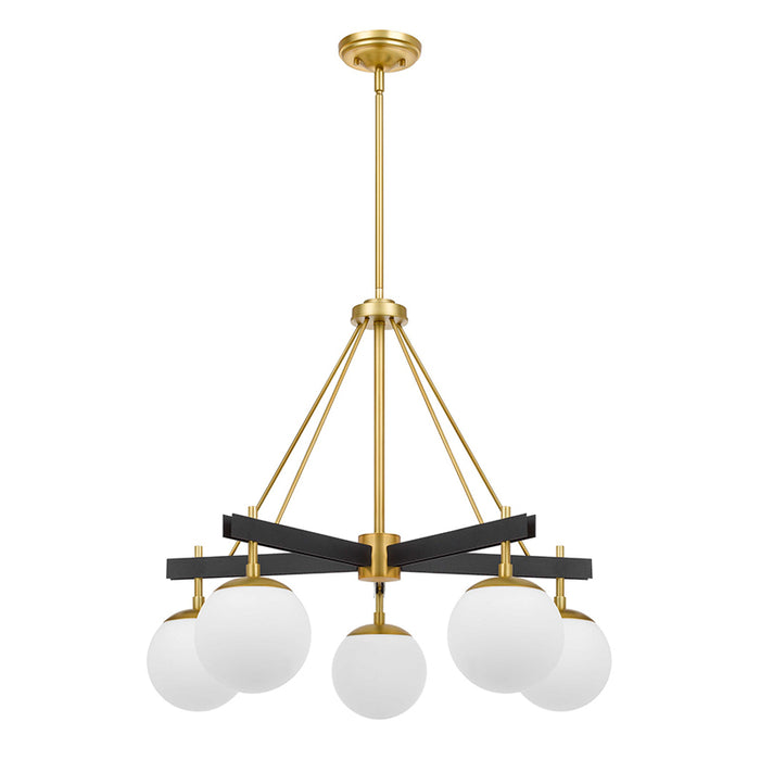 Varaluz 352C05 Allie 5-lt 28" Chandelier