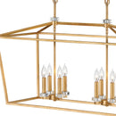 Hinkley 3534 Stinson 8-lt 34" LED Linear Chandelier