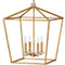 Hinkley 3536 Stinson 4-lt 18" LED Chandelier
