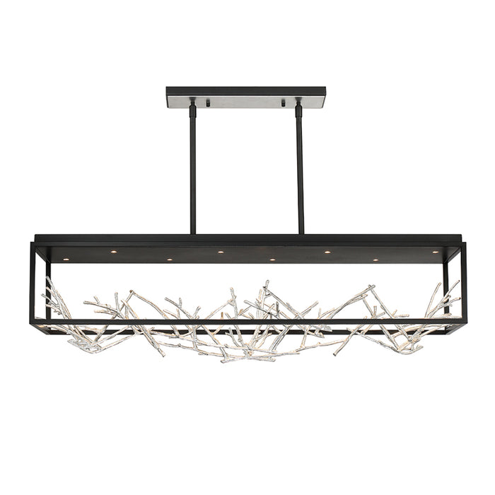 Eurofase 35642 Aerie 8-lt 42" LED Rectangular Chandelier