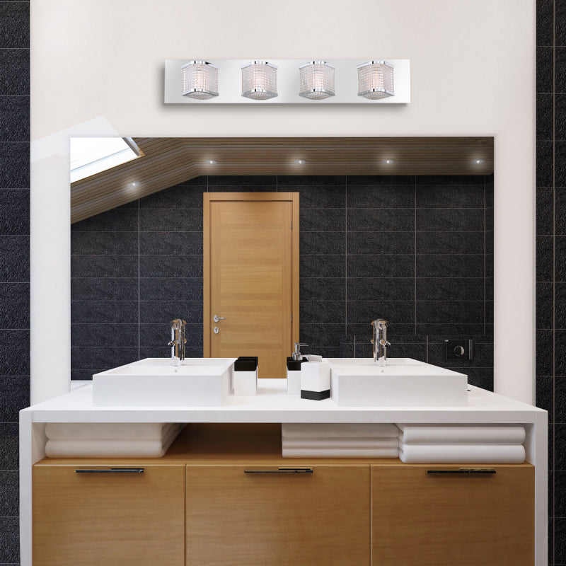 Eurofase 35720 Belgroue 4-lt 28" LED Vanity Light