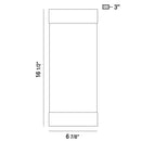 Eurofase 35892 1-lt 17" Tall LED Outdoor Wall Mount