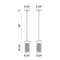 Eurofase 35928 Coop 1-lt 5" LED Pendant