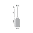 Eurofase 35943 Kenmore 1-lt 6" LED Pendant