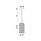 Eurofase 35943 Kenmore 1-lt 6" LED Pendant