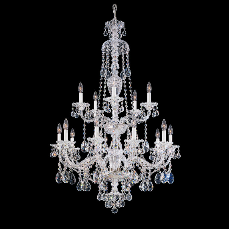 Schonbek 3608 Sterling 15-lt 32" Chandelier