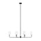 Sea Gull 3609306 Foxdale 6-lt 44" Linear Chandelier