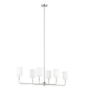 Sea Gull 3609306EN Foxdale 6-lt 44" LED Linear Chandelier