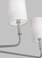 Sea Gull 3609306EN Foxdale 6-lt 44" LED Linear Chandelier