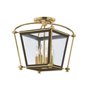 Hudson Valley 3610 Hollis 4-lt Semi Flush