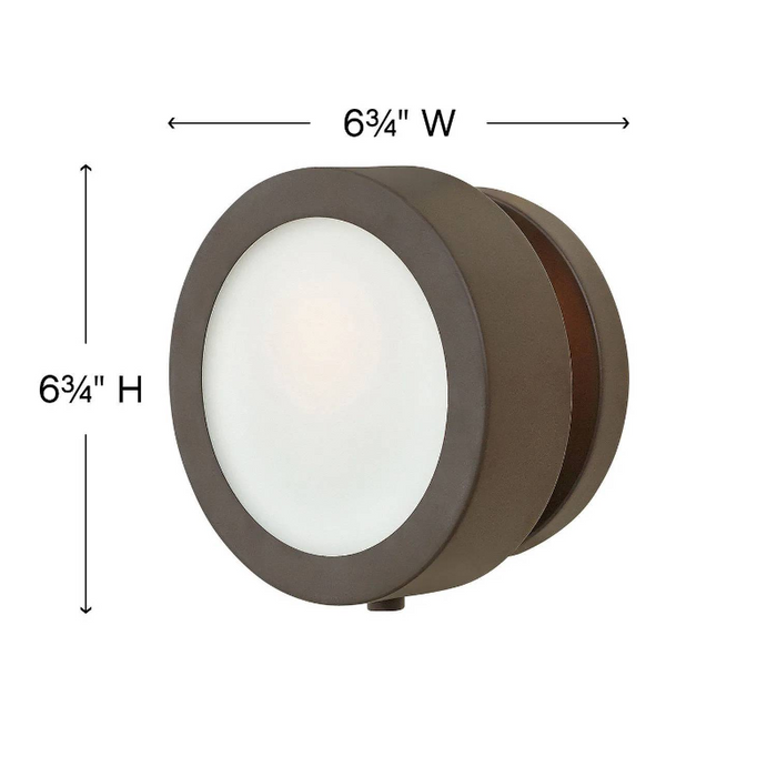 Hinkley 3650 Mercer 1-lt 7" LED Wall Sconce