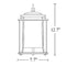 Hubbardton Forge 365610 Meridian 1-lt 8" Outdoor Pendant