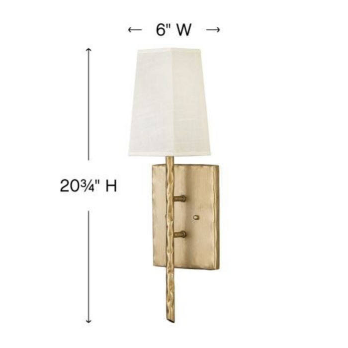 Hinkley 3670 Tress 1-lt 21" Tall LED Wall Sconce