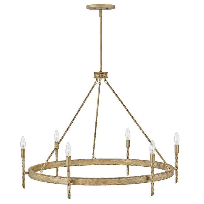 Hinkley 3678 Tress 6-lt 36" LED Chandelier