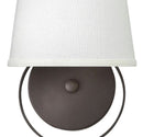 Hinkley 3700 Harrison 1-lt 12" Tall Wall Sconce