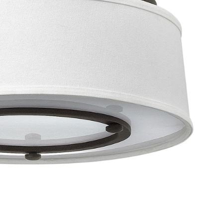 Hinkley 3701 Harrison 3-lt 15" LED Flush Mount