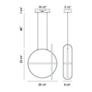 Eurofase 37035 Berkley 20" LED Chandelier