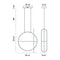 Eurofase 37035 Berkley 20" LED Chandelier
