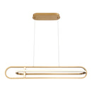 Eurofase 37039 Demark 42" Integrated LED Linear Chandelier