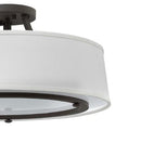 Hinkley 3703 Harrison 3-lt 20" LED Semi Flush Mount