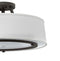 Hinkley 3703 Harrison 3-lt 20" LED Semi Flush Mount