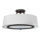 Hinkley 3703 Harrison 3-lt 20" LED Semi Flush Mount