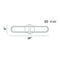 Eurofase 37040 Botton 24" Wide LED Wall Sconce