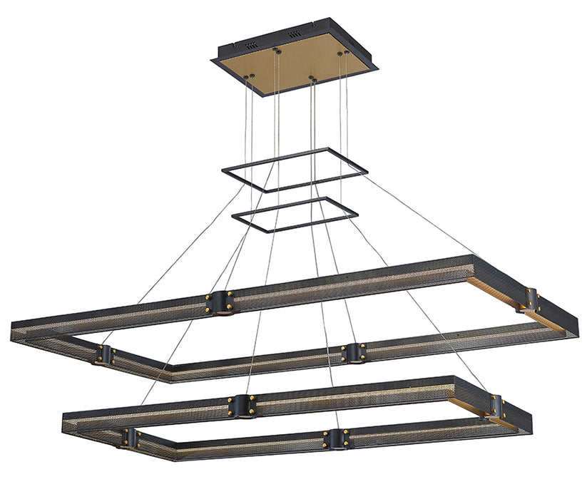 Eurofase 37061 Admiral 50" LED Rectangular Chandelier